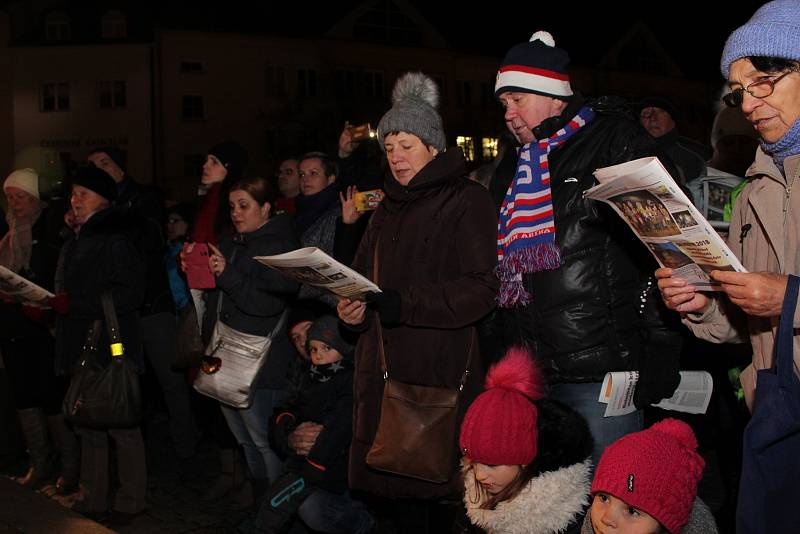 Česko zpívá koledy v Uherském Hradišti 2018