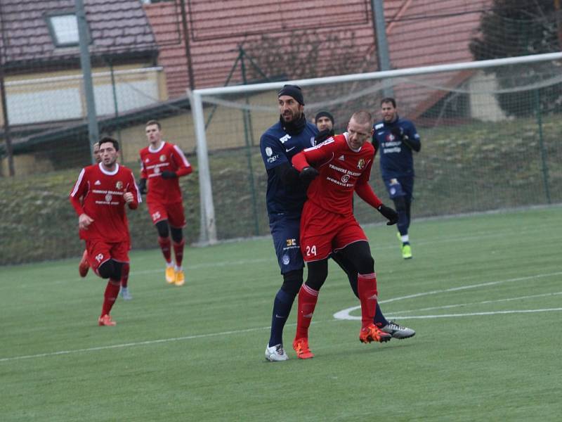 Slovácko rozhodlo s Třincem během šesti minut – obě branky vstřelil Došek 