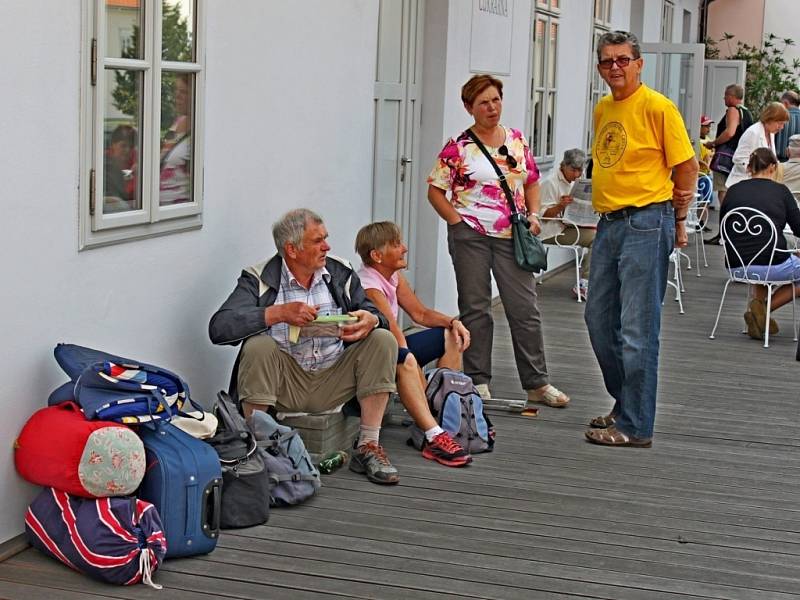 Věřící se v pátek vydali na cestu do Olomouce. 