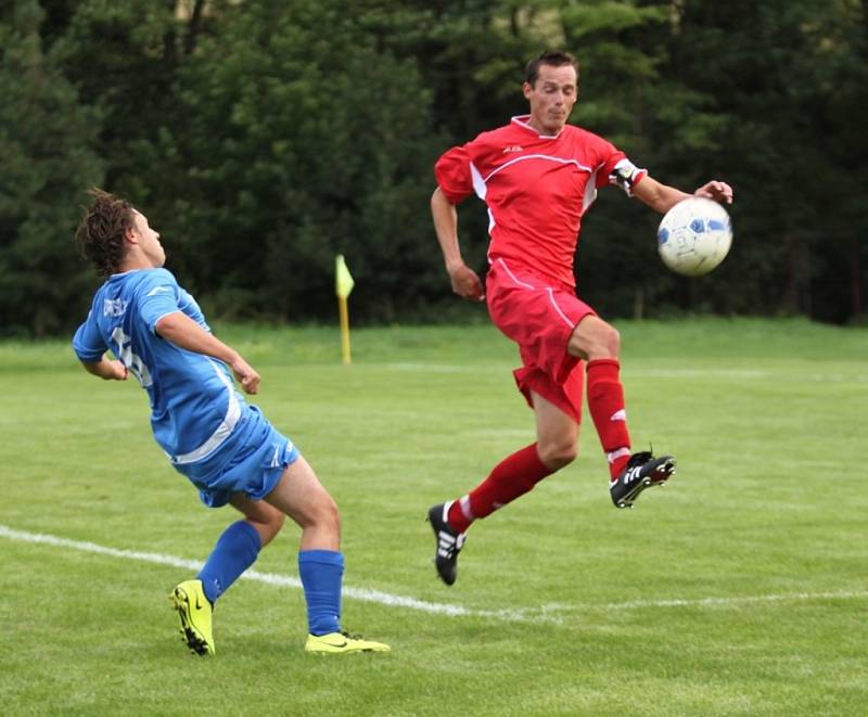 Ostrožská Lhota - Koryčany 1:2 (0:1).