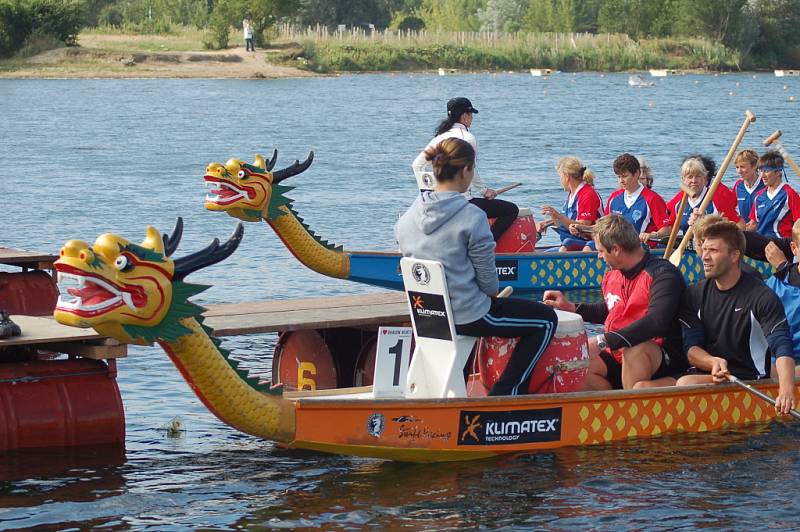 V Ostrožské Nové Vsi se o víkendu 11.12. srpna uskutečnilo III. mistrovství Moravy dračích lodí.