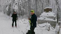 Největší areál pro běžkaře v regionu Slovácka je určitě nad Novou Lhotou.