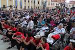 Pět tisíc lidí zavítalo v pondělí večer na velehradský  Koncert lidí dobré vůle.