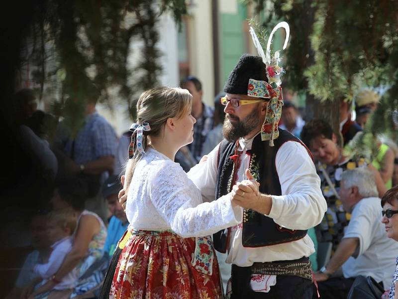 Slavnosti vína 2016 v Uherském Hradišti.  Mikroregion Buchlov ve františkánském klášteře.