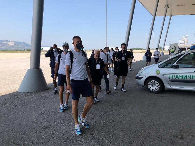 Fotbalisté Slovácka se v bulharském Plovdivu chystají na první zápas druhého předkola Evropské konferenční ligy.