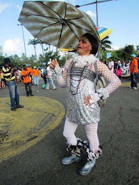 Karneval 2014 na ostrově Martinik.