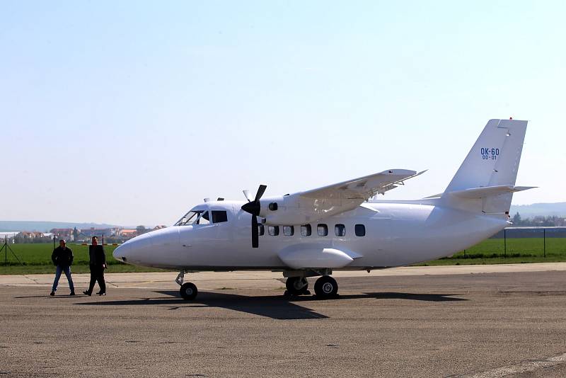 50. výročí prvního vzletu letadla L 410 na letišti v Kunovicích.