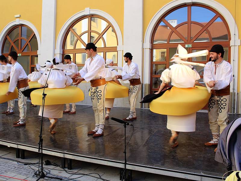 Folklor v Redutě na Slováckém létě