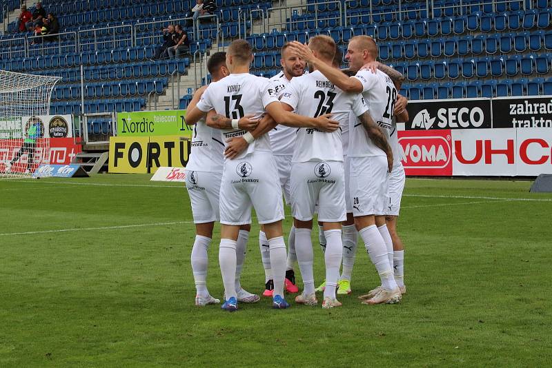 Fotbalisté Slovácka v 6. kole FORTUNA:LIGY přivítali Pardubice.