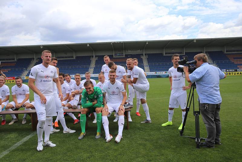 Fotografování fotbalistů 1.FC Slovácko před sezonou 2019/20