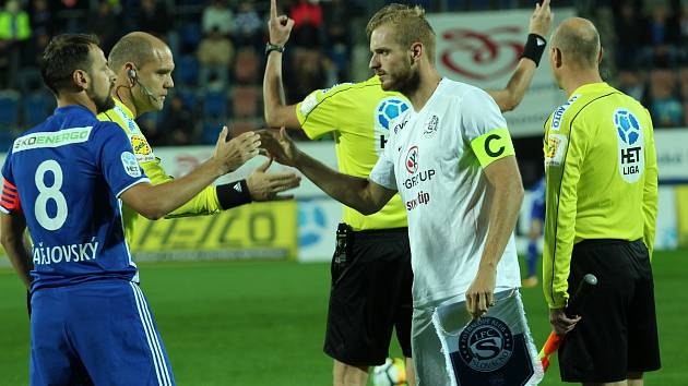 Kapitán prvoligových fotbalistů Slovácka Vlastimil Daníček.