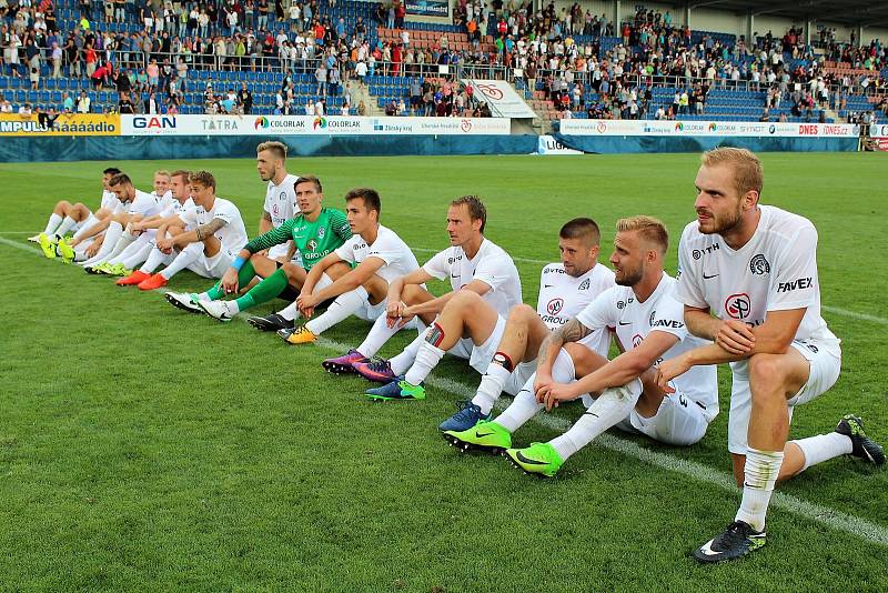 3. kolo HET ligy: 1. FC Slovácko - Baník Ostrava 5:2 (4:2)