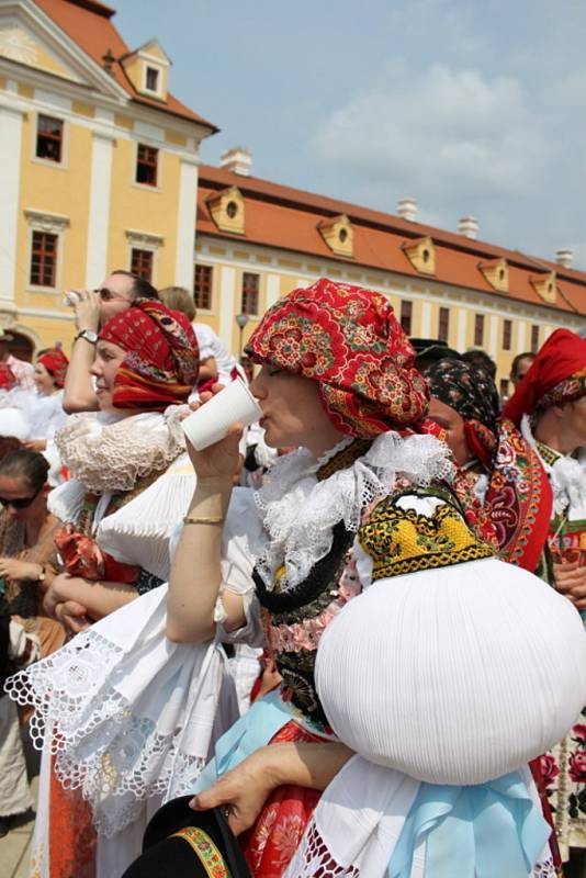 Slavnostní bohoslužba přilákala rekordní počet poutníků. 