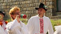 V Ostrožské Lhotě se konaly o víkendu ženáčské hody.