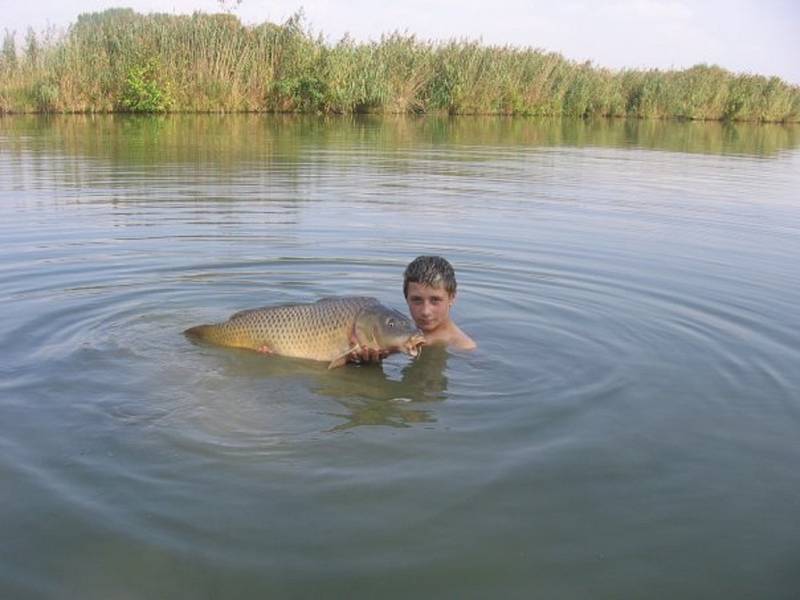 Viktor Vaněk, kapr 95 cm, 12,5 kg