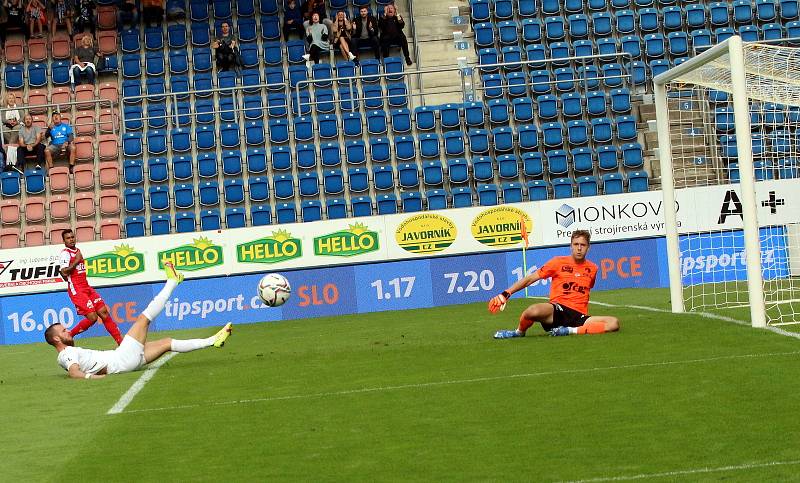 Fotbalisté Slovácka v 6. kole FORTUNA:LIGY přivítali Pardubice.