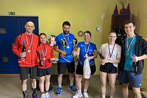 badmintonový turnaj Badminton Mix Open v Kunovicích, sobota 9. března 2024