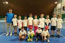 Krajská tenisová akademie uspořádala soustředění pro více než 80 dětí