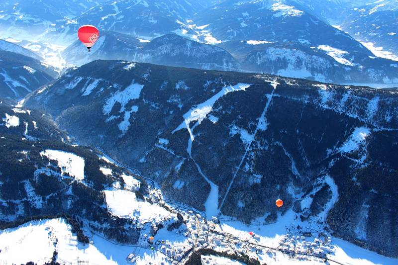 Balony z Břestku se zúčastnily Balonové fiesty v rakouském alpském městečku Filzmoos.