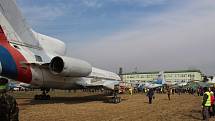 Naganský expres se přesunul do Leteckého muzea v Kunovicích. Legendární letoun Tupolev TU 154M před dvaceti lety dopravil domů zlaté hokejisty z olympiády v Naganu.