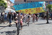 Peloton recesisů Giro de Pivko se prohnal Slováckem, 3. června 2023