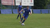 Fotbalisté Kunovice doma prohráli s Nivnicí 0:2. Hosty poprvé vedl nový hlavní trenér Pavel Barcuch.