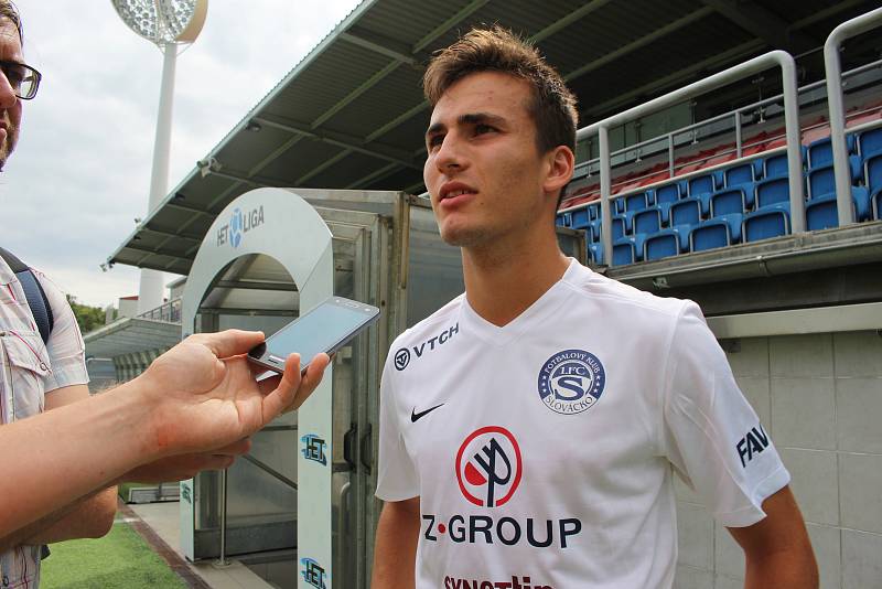 Fotbalisté 1.FC Slovácko absolvovali předsezonní tiskovou konferenci a oficiální fotografování.