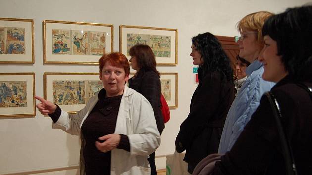 Redakce Slováckého deníku využila jednu z posledních možností navštívit výstavu Josefa Lady 