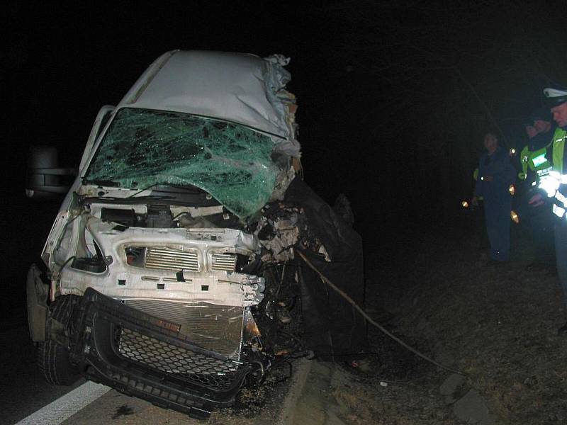 Smrtelná dopravní nehoda se odehrála 45 minut po půlnoci z úterý na středu 9. února u motorestu Rasová.