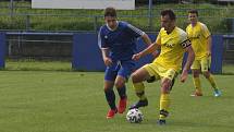 Fotbalisté Kunovice doma prohráli s Nivnicí 0:2. Hosty poprvé vedl nový hlavní trenér Pavel Barcuch.