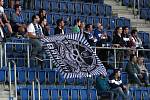 Fotbalistky Slovácka (v bílých dresech) na Městském stadionu Miroslava Valenty zdolaly Horní Heršpice 2:1.