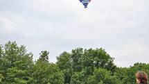 Křest největšího vzdušného balónu v České republice; Břestek úterý 30. června 2015.