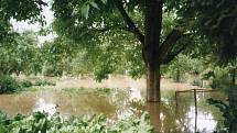 Povodeň v červenci 1997 v Uherském Hradišti a Starém Městě.
