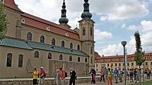 Věřící se v pátek vydali na cestu do Olomouce. 