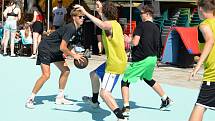 První den Slováckého léta byl na programu také Street dance, parkur a Streetball.