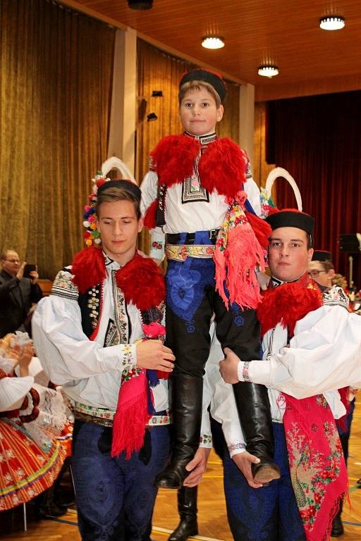 Tuzemským folklorním fenoménem je ve Vlčnově krojový ples s představením krále a jeho družiny.