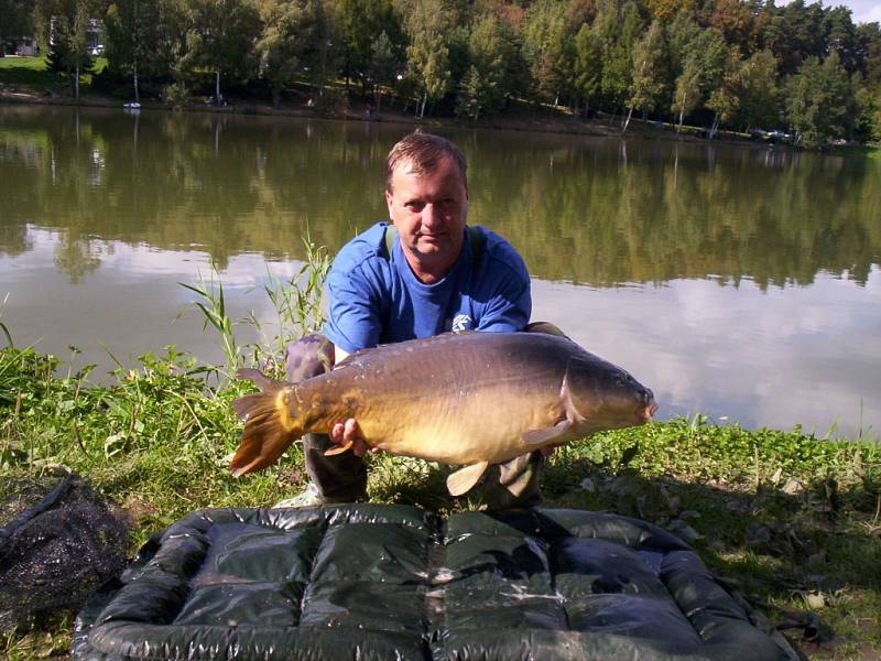 Soutěžní číslo 39 – Pavel Sklenář, kapr, 92 cm, nevážen.