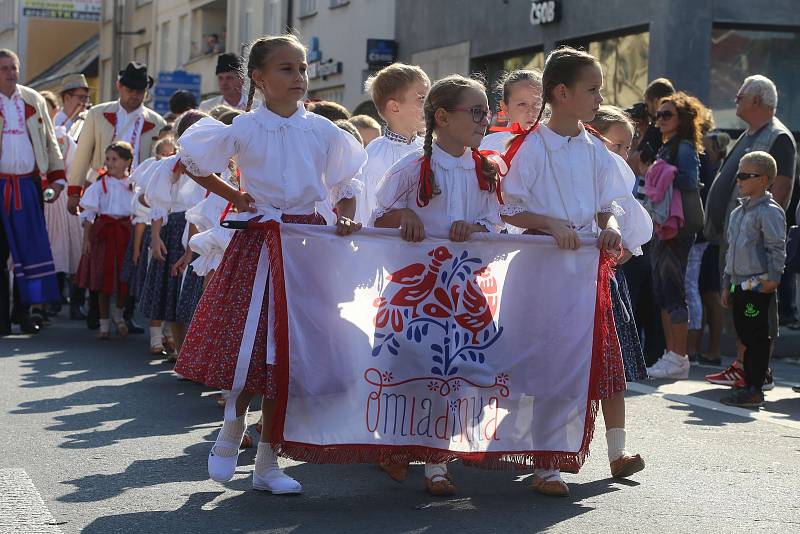 Slavnosti vína Uherské Hradiště 2017. Průvod