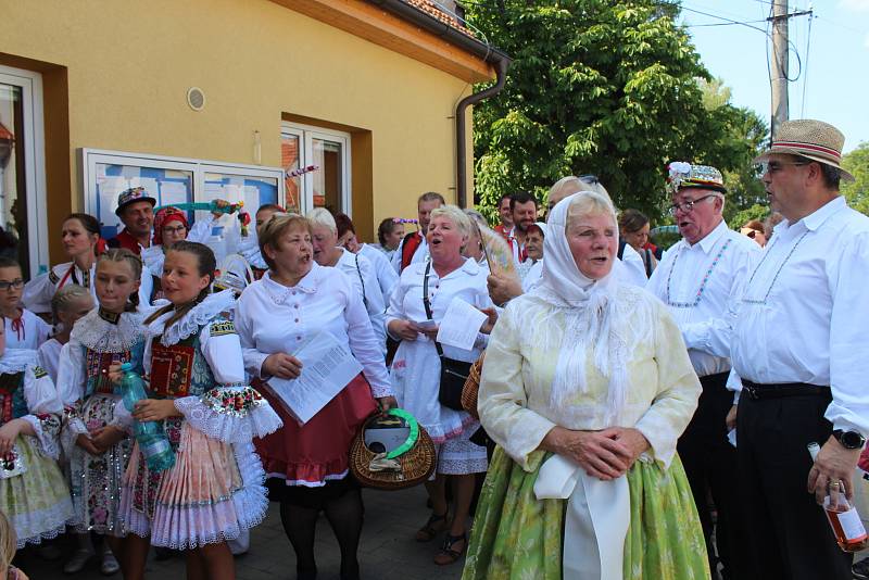 Dožínky 2019 v Horním Němčí.