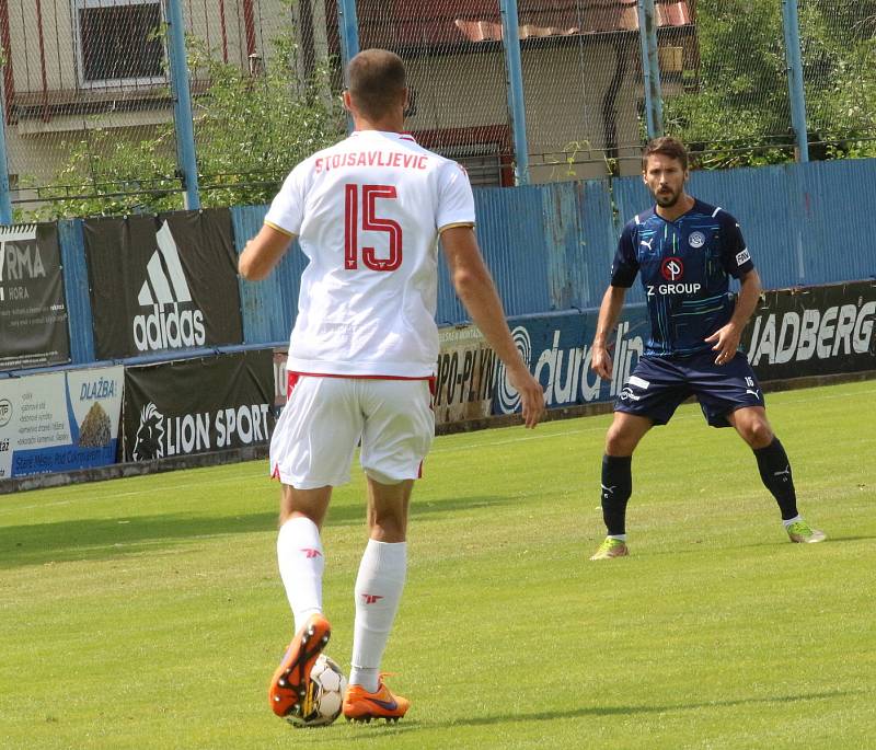 Patrik Brandner (28) začal hrát ligu v Příbrami, přes pražskou Duklu a českobudějovické Dynamo přestoupil před pár dny do Slovácka.