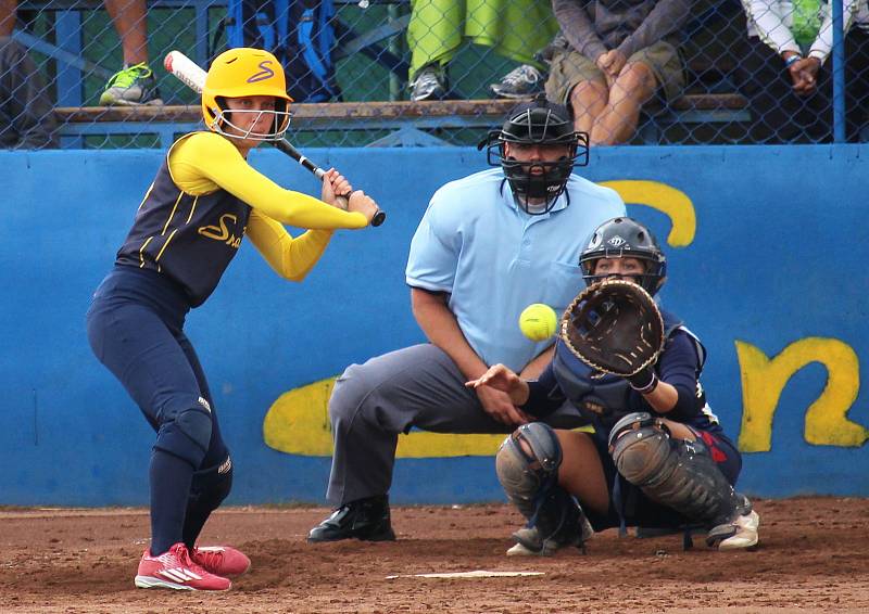 Softbalistky Snails Kunovice se střetly v extralize s týmem SaBaT Praha.