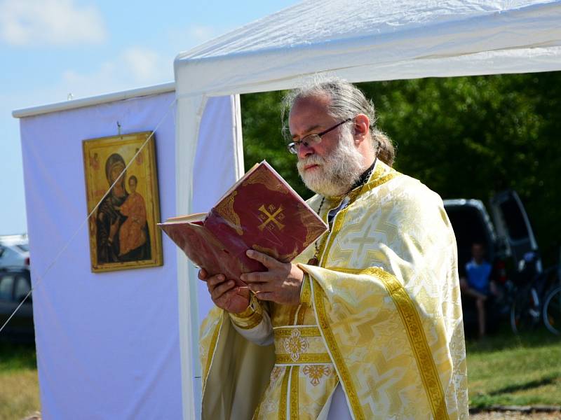 Na Výšině sv. Metoděje odsloužili pravoslavnou liturgii.