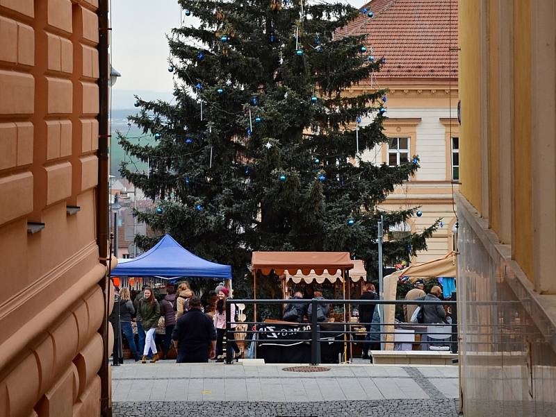 Masarykovo náměstí v Uherském Brodě. Ilustrační foto.