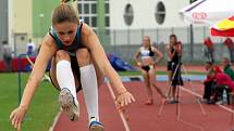 Hry VI. letní olympiády dětí a mládeže ČR ve Zlínském kraji. Atletika na atletickém stadionu v Uherském Hradišti.