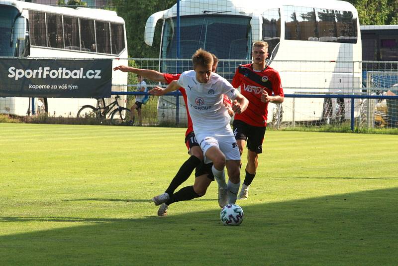 Talentovaný záložník Martin Kudela je nováčkem v kádru Slovácka.