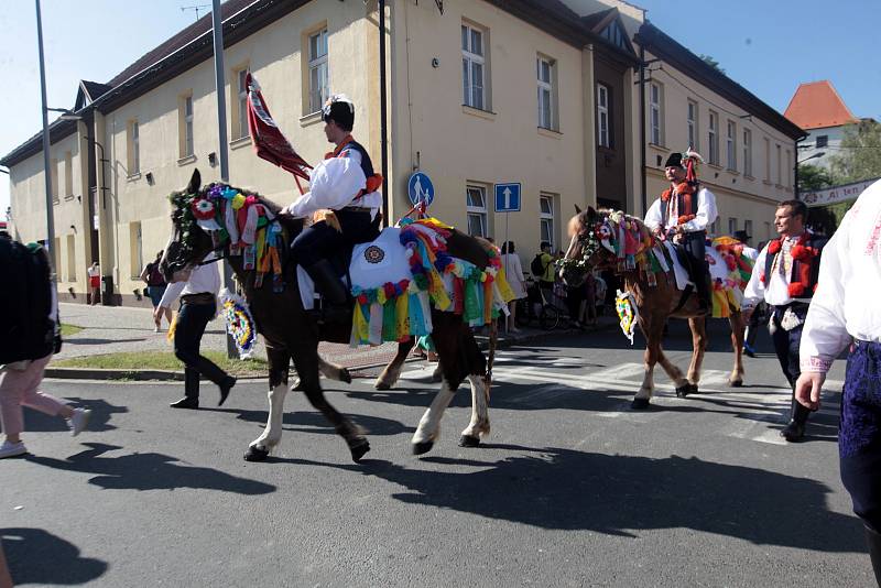 Jízda králů 2022 v Hluku.