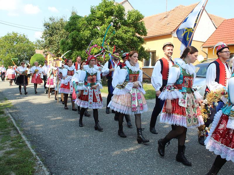 Dožínky 2019 v Horním Němčí.