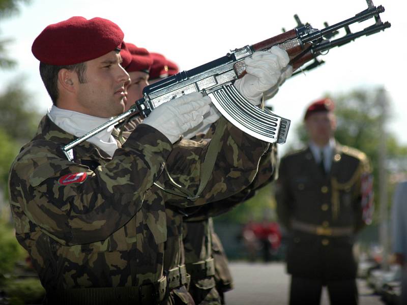 Pohřeb Radima Vaculíka, který položil život 30. dubna 2008 v Afganistánu.