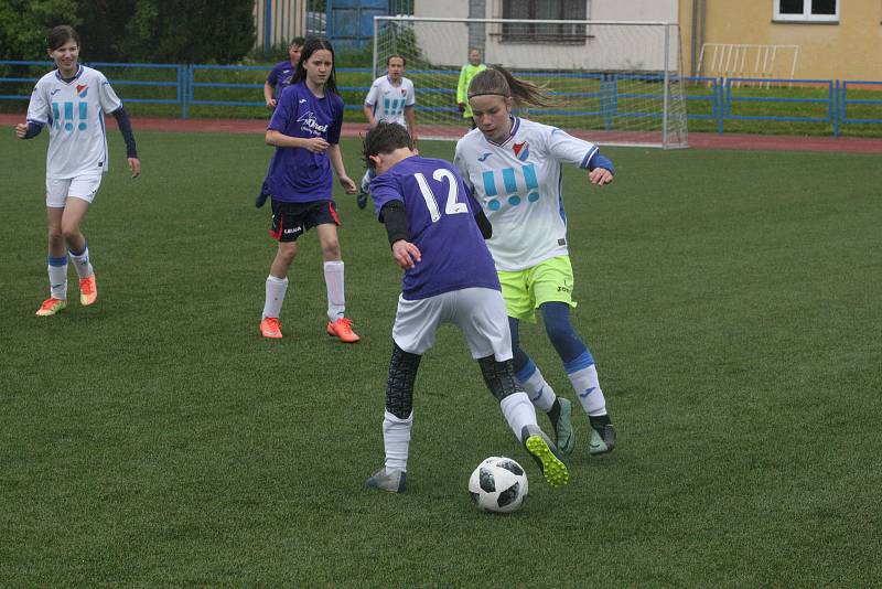 Hned patnáct žákovských týmů se představilo na sobotním fotbalovém turnaji v Uherském Brodě.