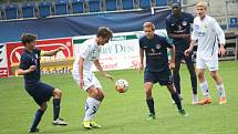 26. kolo MSFL, neděle 15. 5. 2016, Městský fotbalový stadion Miroslava Valenty seniora  1.FC Slovácko B – Zlín B (v bílém) 1:1 (1:0)